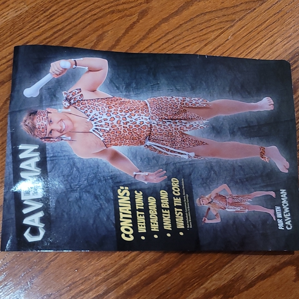 Caveman costume